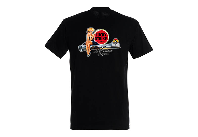 Lucky Strike T-shirt.jpg B-17 Lucky Strike T-Shirt