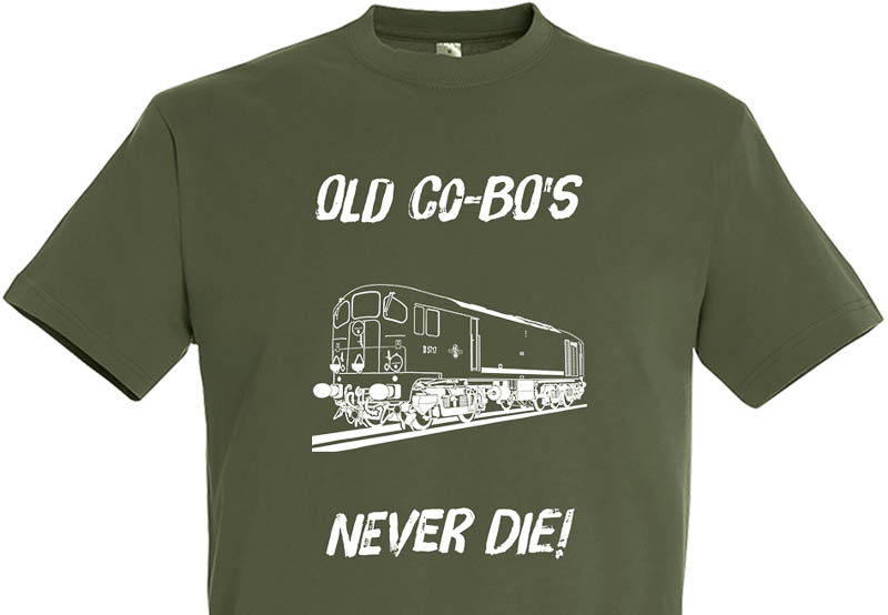 Old Co-Bos Never die Army Green T-Shirt Old Co-Bos Never die Army Green T-Shirt