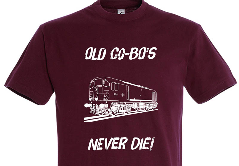 Old Co-Bos Never die Burgundy T-Shirt Old Co-Bos Never die Burgundy T-Shirt