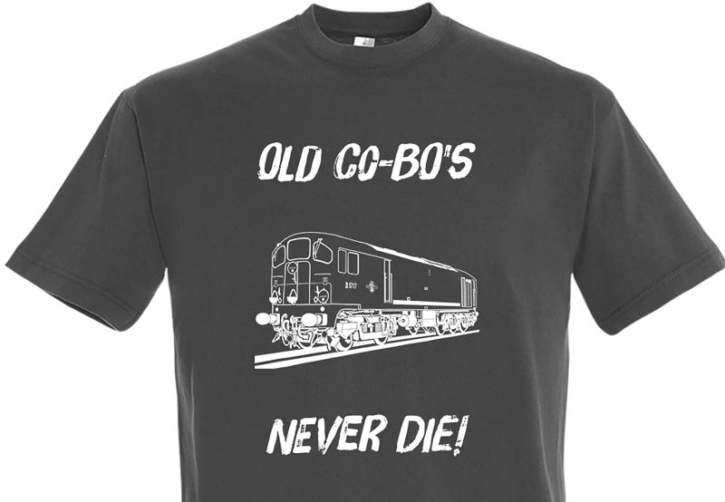 Old Co-Bos Never die Dark Grey T-Shirt Old Co-Bos Never die Dark Grey T-Shirt