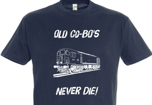 Old Co-Bos Never die Navy Blue T-Shirt