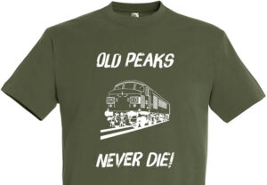 Old Peaks Never die v3 Plain Army Green T-Shirt Old Peaks Never die v3 Plain Army Green T-Shirt