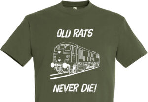 Old Rats Never die Plain Army Green T-Shirt Old Rats Never die Plain Army Green T-Shirt