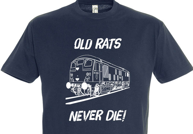 Old Rats Never die Plain Navy Blue T-Shirt Old Rats Never die Plain Navy Blue T-Shirt