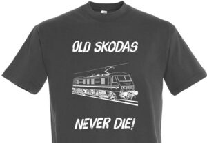 Old Skodas Never die Dark Grey T-Shirt