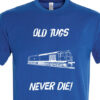 Old Tugs Never die Royal Blue T-Shirt Old Tugs Never die Royal Blue T-Shirt
