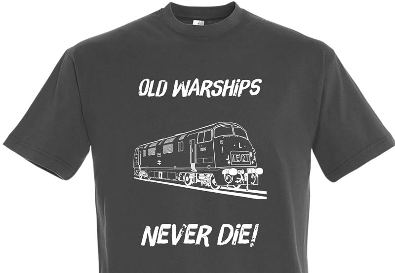 Old Warships Never die Plain Dark Grey T-Shirt Old Warships Never die Plain Dark Grey T-Shirt