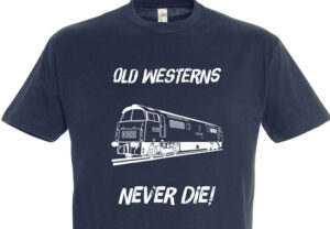 Old Westerns Never die plain Navy Blue T-Shirt