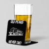 Old 44s Never die Black Acrylic Beer Coaster.jpg Old Peaks Never Die Laser Etched Acrylic Coaster