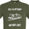 Old Claytons Never die plain Army Green T-Shirt Old Claytons Never die plain Army Green T-Shirt