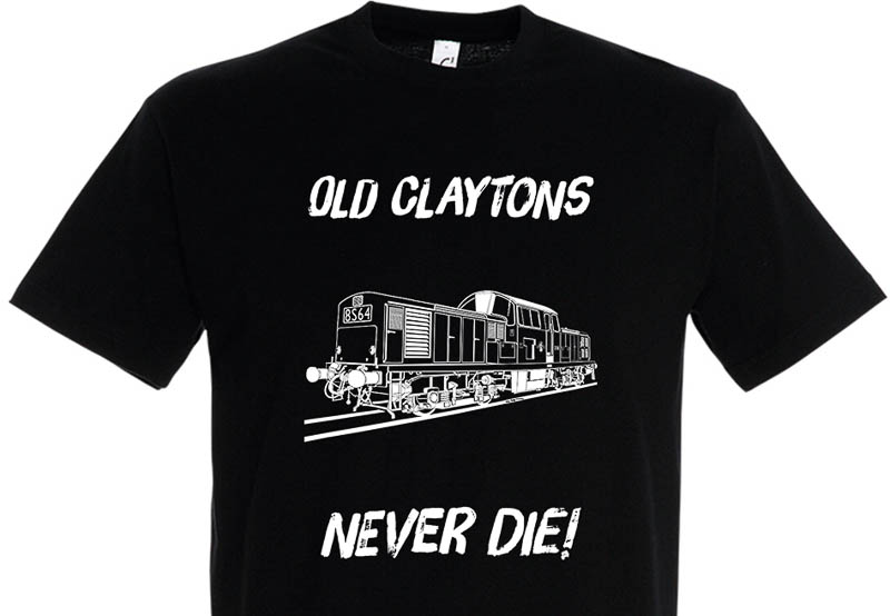 Old Claytons Never die plain Black T-Shirt Old Claytons Never die plain Black T-Shirt