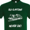 Old Claytons Never die plain Bottle Green T-Shirt Old Claytons Never die plain Bottle Green T-Shirt
