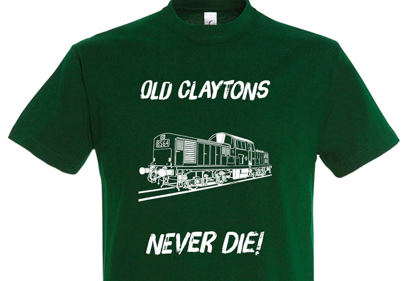 Old Claytons Never die plain Bottle Green T-Shirt Old Claytons Never die plain Bottle Green T-Shirt