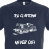 Old Claytons Never die plain Navy Blue T-Shirt Old Claytons Never die plain Navy Blue T-Shirt