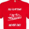 Old Claytons Never die plain Red T-Shirt Old Claytons Never die plain Red T-Shirt