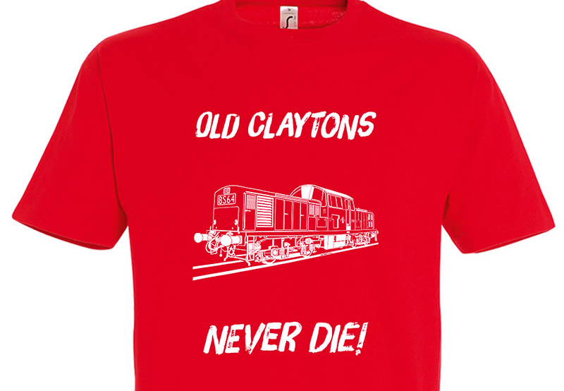 Old Claytons Never die plain Red T-Shirt Old Claytons Never die plain Red T-Shirt