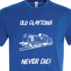Old Claytons Never die plain Royal Blue T-Shirt Old Claytons Never die plain Royal Blue T-Shirt