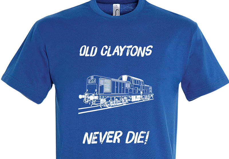 Old Claytons Never die plain Royal Blue T-Shirt Old Claytons Never die plain Royal Blue T-Shirt